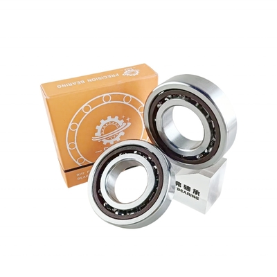Rodízio de esferas de contacto angular de linha única 35*72*17 mm 7207AC com ângulo de contacto de 25°