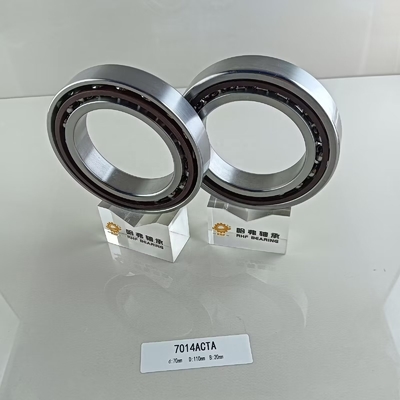 Caixa de cobre 75*115*20mm Rolamento de esferas de contacto angular 7015AC para direcção de carga radial