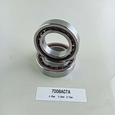 7009AC Rolamentos de esferas de contacto angulares de 45*75*16 mm de linha única para máquinas industriais