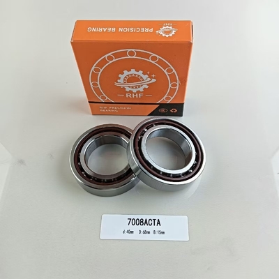 46108 Rolamentos de esferas de contacto angulares 7008AC para máquinas de construção e automóveis