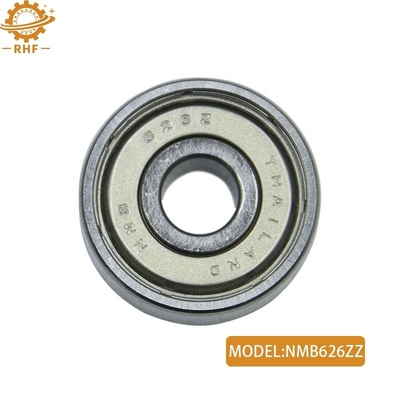 Rolamentos de esferas de ranhuras profundas de mineração 626-ZZ 6*19*6mm Rolamentos em miniatura de aço cromado 626ZZ