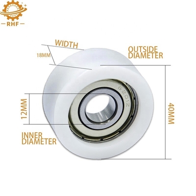 Rolamentos de esferas de 6201Z de ranhuras profundas de 12*40*18 mm, em linha única, para aplicações de carga pesada