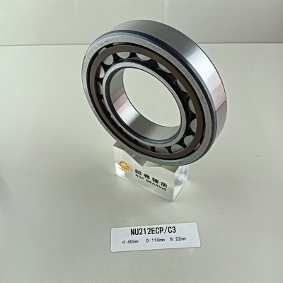 Long Life NU/NJ/NF212ECP Rolamento cilíndrico de rolos 60*110*22mm com jaula de aço resistente
