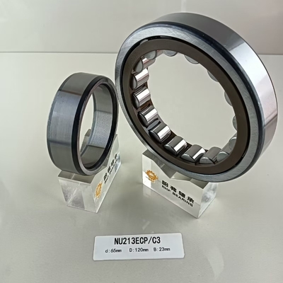 Rolamentos cilíndricos de linha única NU/NJ/NF213ECP 65*120*23mm para máquinas pesadas