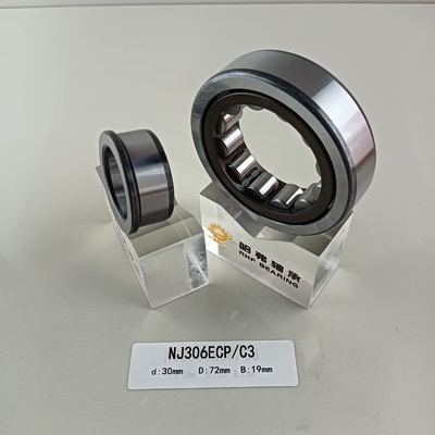 NU/NJ/NF306ECP Rolamentos cilíndricos de 30*72*19 mm para aplicações de carga pesada