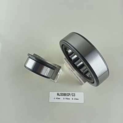Rolamentos cilíndricos de 40*90*23 mm NU/NJ/NF308ECP para aplicações de mineração de energia