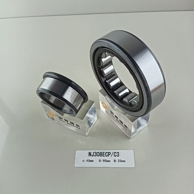Rolamentos cilíndricos de 40*90*23 mm NU/NJ/NF308ECP para aplicações de mineração de energia