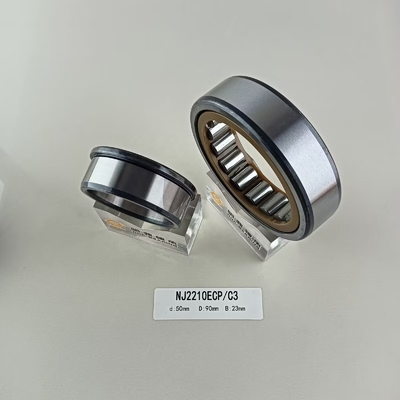 NU/NJ/NF2210ECP Rolamentos cilíndricos de 50*90*23 mm para aplicações pesadas