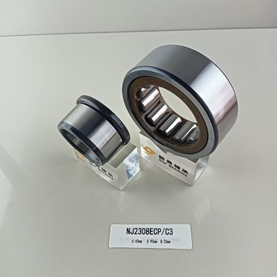40*90*33mm NU/NJ/NF2308ECP Rolamentos cilíndricos para máquinas de construção