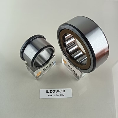 NU/NJ/NF2309ECP Rolamentos 45*100*36mm com jaula de aço/brass/nylon de longa duração