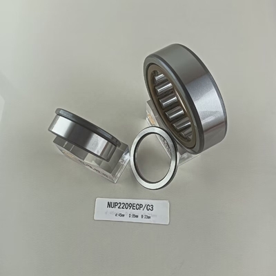 NUPF2209ECP Rolamentos cilíndricos de 45*85*23 mm para lubrificantes lubrificados com gordura ou óleo